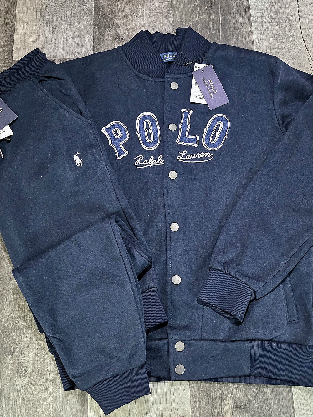 Polo by Ralph Lauren Navy Bomber Jacket